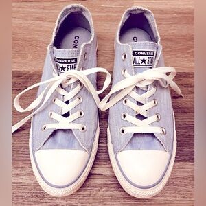 Denim blue Converse